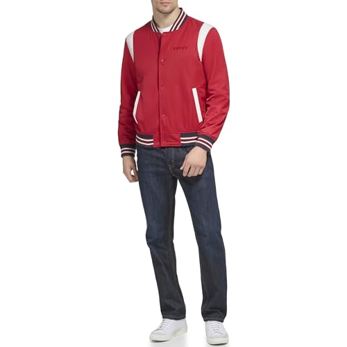 Levi's Men's Colorblock Varsity Bomber Jacket4