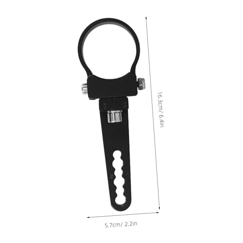 Support de feu antibrouillard pour fourche de moto avec fixation TOPBATHY - 2