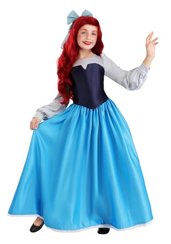 Disney The Little Mermaid Ariel Blue Dress Costume for Girls - Official Disney Princess Halloween Outfit for Kids X-Small