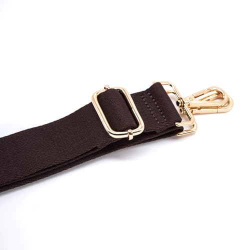 Image of S&loyoe Thickened Solid Color Purse Straps Replacement Crossbody Bag Strap Adjustable Wide Guitar Straps for Handbags 1.5inch