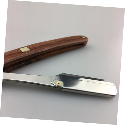 Outanaya navalha de barbear dupla lâmina de barbear de metal navalha para homens barbeiro lâminas de