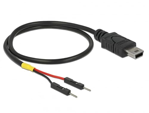 Delock 85414 Cavo Usb 0,3 M Mini-Usb B Nero