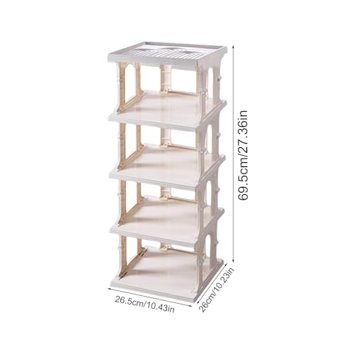 Rangement de chaussures peu encombrant et portable pour dressing modulable - 4
