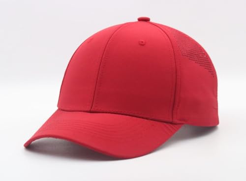 Image of Baseball Cap Snapback Trucker Hat Adjustable Baseball Cap Breathable Trucker Cap Unisex Trucker Hat Blank Mesh Hat Men's Trucker Cap Women's