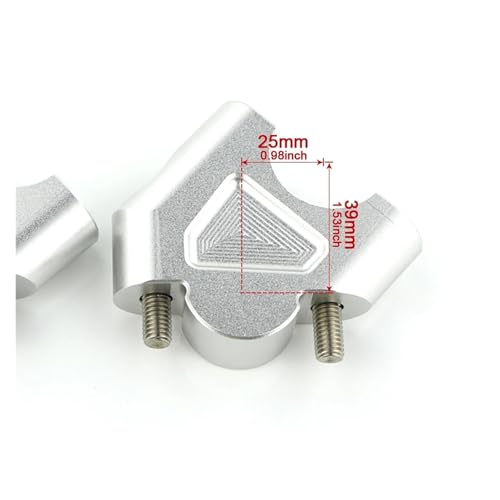 Elevador barra para R1200GS Adventure con manillar desplazado hacia atrás en aluminio CNC 3