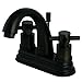 Kingston Brass KS8615DX Concord 4" Centerset Bathroom Faucet, 4-3/4 inch spout reach, Oil Rubbed Bronze