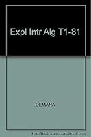Exploring Introductory Algebra With the Ti-81 0201524317 Book Cover
