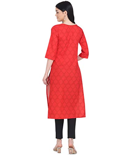 Image of LookMark Women's Crepe Regular Kurta