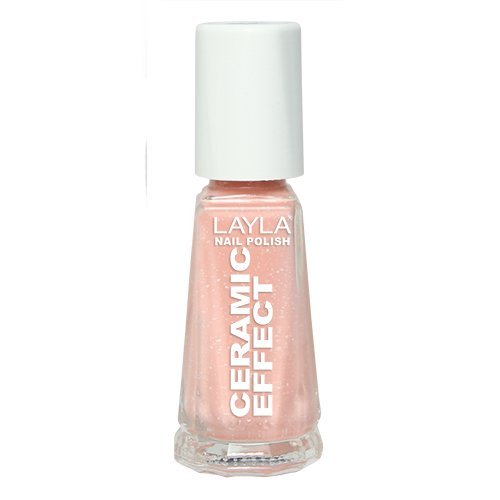 Layla Cosmetics cerámica Sorbet efecto de uñas, color blanqueado Peach Número 101