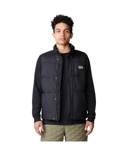Image of Mountain Hardwear Men's Standard Nevadan Down Vest, Black-New 2024, Medium