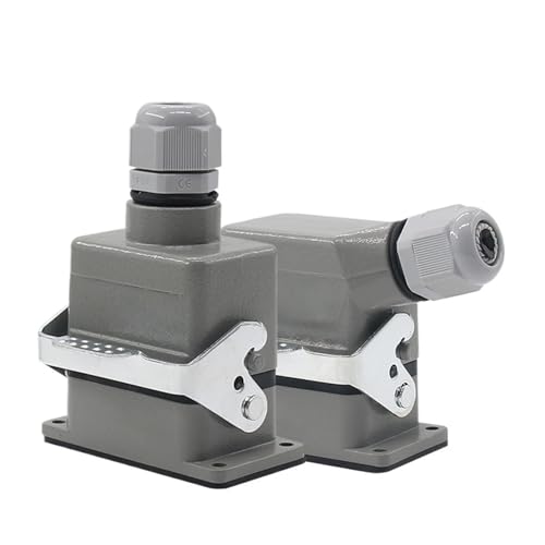 Conector rectangular HDC-HE-006 de 6 pines contra fallos eléctricos en gabinetes Lavender