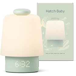 Hatch Baby Sound Machine & Night Light Routine Builder (Mint) | White noise machine, night light, toddler & kid time-to-rise alarm clock, registry essential with 3 months of sleep support