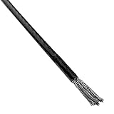 Bobina de 25 m de cable. BeMatik - Cable de Acero Inoxidable 7x19 de 1,5 mm. Bobina de 25 m. Recubierto de PVC Negro