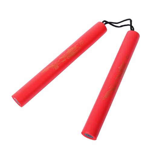 ZMREN Nunchaku de Espuma, Martial Arts Espuma Acolchada práctica Entrenamiento Cuerda Nunchakus, Nunchucks Artes, para Niños y Principiantes