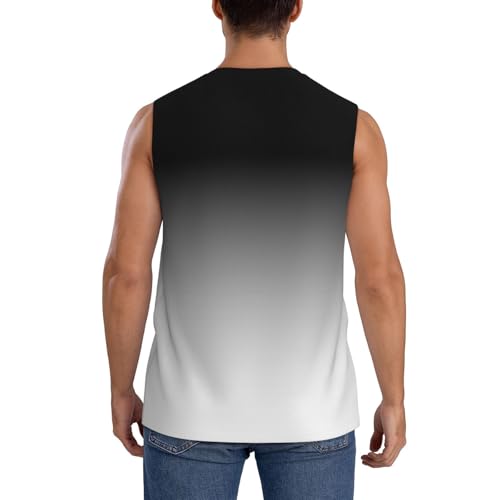 Lawn Order Special Mowing Unit Men's Sleeveless Muscle Shirts,Running Tank Tops Round Neck T-Shirts,4
