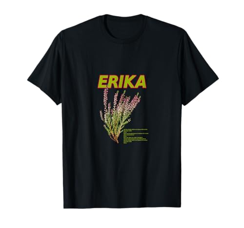 Bild: ERIKA Bl�melein Heide Volkslied Vorname T-Shirt f�r 21,99 EUR bei amazon.de