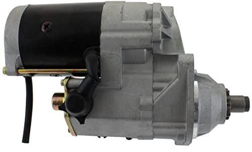 Charging Systems New Starter Compatible with John Deere Combine Picker Crawler Loader C07837 2280006550, 2280006551, 2280006552, 7026921, RE70474, RE70960, SE501405, TY24441, 41052122 18455