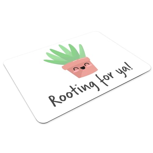 Sets de table caoutchouc blanc Rooting for Ya! grand format de table - 3