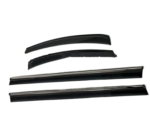 Déflecteurs de vent voiture injection : visière haute protection Toyota Alphard