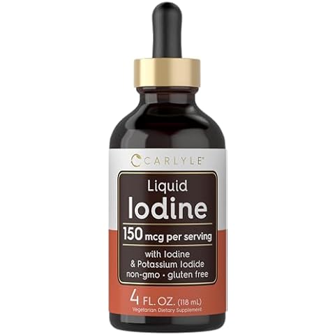 Carlyle Liquid Iodine Drops 4 fl oz Cover