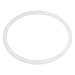 Produktbild Schnellkochtopf Dichtungsring - TOOGOO(R) weisser O-Ring Transparent Silikon Dichtungsring fuer Schnellkochtopf 20x22cm