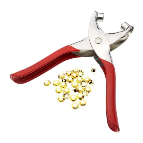 Generic Ösenzange KHQ2506174 mit 100 Ösen