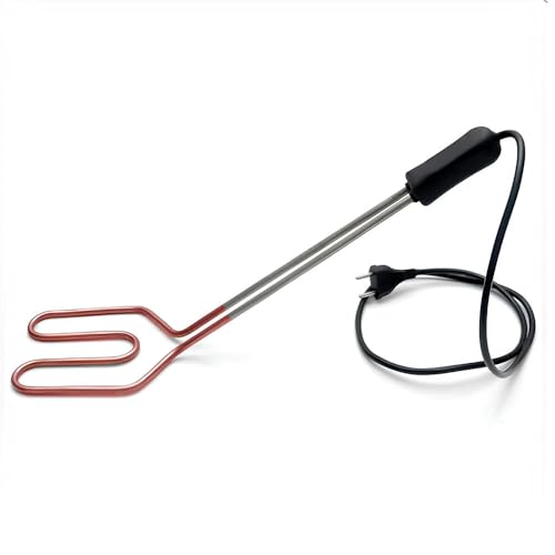 Acendedor Elétrico para Carvão, 220V, Resistência em Aço Inox, Cabo Ergonômico (220, Volts)