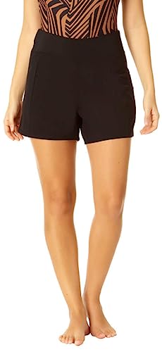 Short de bain Hurley noir taille haute pour un confort total à la plage en XS