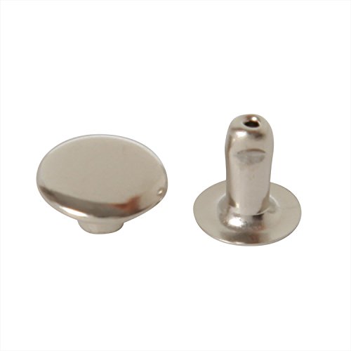 KIYOHARA サンコッコー 片面カシメ大 15組入り 直径9mm ニッケル SUN11-11