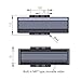 Compatible for Industrial Automation, Fully Enclosed Linear Motion Guide Kit W/ 90mm Ball Screw Sliding Table - SFU1605 Single Axis Robot Drive System (4PCS MGN12C Rails)(2Nm Motor kit,200mm Stroke)