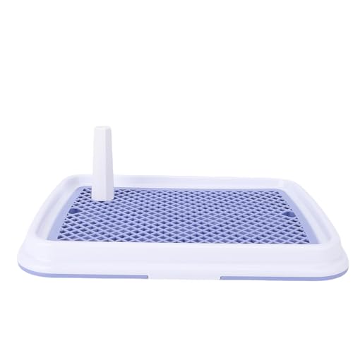 Dog Tray, Support for the Dog Like Proof Smelling Smell Urine Pad for Small Dogs for Small Dogs. (Blue)