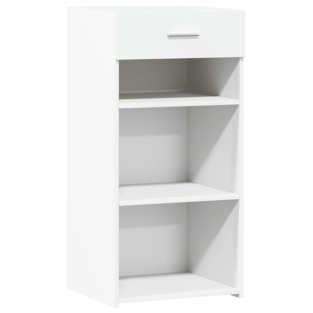 vidaXL Szafka, biała, 45x42,5x93 cm, materiał drewnopochodny
