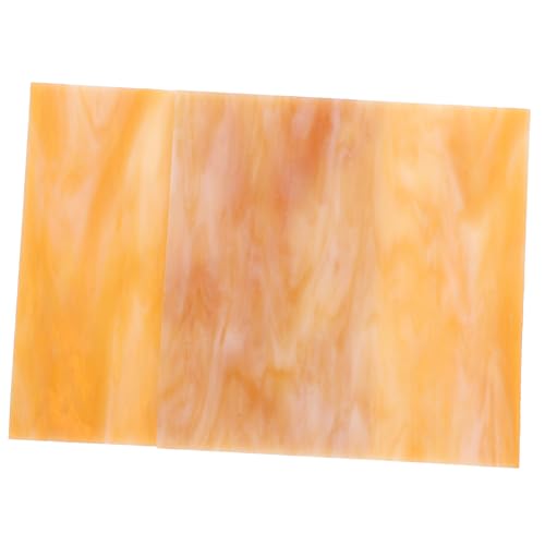 Homoyoyo 2pièces Carreaux De Verre Colorés Faits Main Carreaux Délicats Pour Décoration Intérieure Matériel De Bricolage Fournitures Artisanat