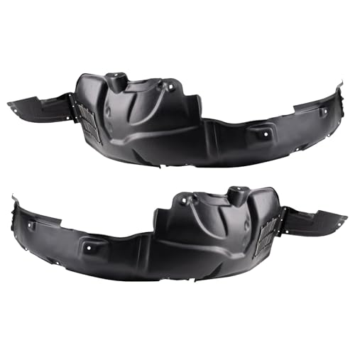 Image of TRQ Inner Fender Liner Set Compatible with 2009-2010 Kia Optima KI1248116 KI1249116