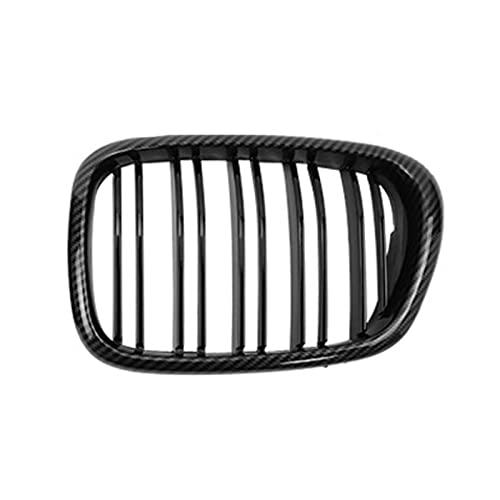Calandre double lamelle en carbone BMW E39 pour passionnés de tuning chic - 6