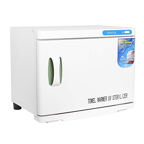 Professional Towel Warmer Cabinet, 23L High Capacity, UV Sterilizer 2 in 1, Use