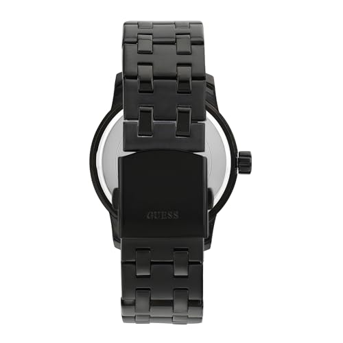 Image of GUESS Round 44mm Black Dial Analog Men Watch - U12604G1M