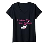 Photo Gallery donna maglietta womes i catch fish not feelings maglietta con collo a v Photo Gallery donna maglietta womes i catch fish not feelings maglietta con collo a v