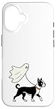 Photo Gallery flying ghost walking boston terrier bostie - cane mamma papà pet custodia per iphone 16 Photo Gallery flying ghost walking boston terrier bostie - cane mamma papà pet custodia per iphone 16