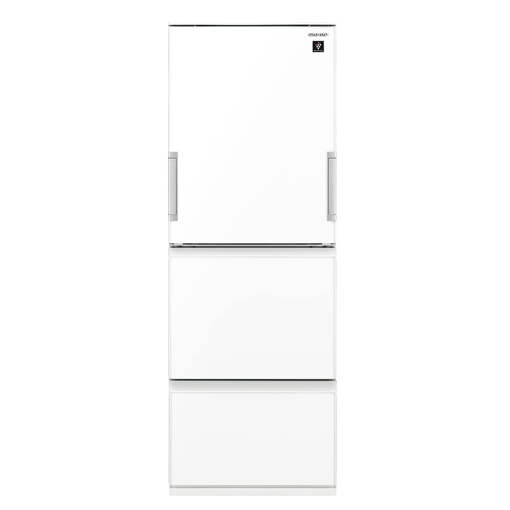 Amazon | シャープ(SHARP) 冷蔵庫 SJ-GW35J-W プラズマクラスター(幅 