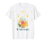 Il mercato Italienischer Markt Bauernmarkt italienischer Sommer T-Shirt