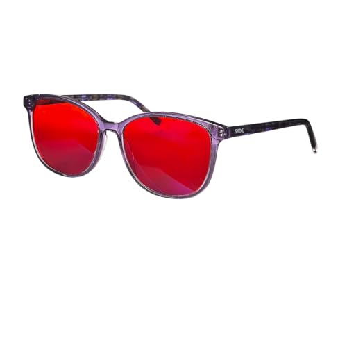 Gafas de juego SHINU naranjas para mejorar el descanso nocturno en casa