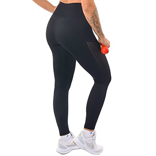 Calça Selene Legging Sem costura - preto - 20960.001
