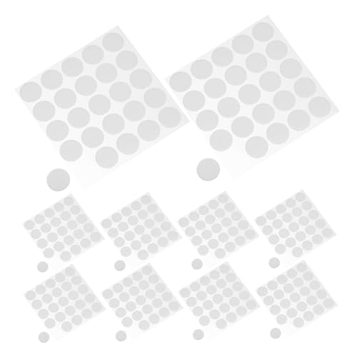 TOPBATHY 500 Piezas Puntos Adhesivos Nano Transparentes Dots Adhesivos Doble Cara Sin para Colgar Fotos Manualidades Carteles y Decoraciones Pegatinas de Alta Adhesión para Paredes y