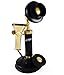Antique Decor Candlestick Telephone Rotary Dial, Non-Working Desk/Shelf Decor