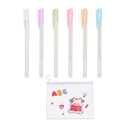 6 BolíGrafos De Pegamento De Secado RáPido Con 1 Estuche Para LáPices, BolíGrafos De Pegamento De Secado RáPido Para áLbumes De Recortes, BolíGrafos De Pegamento De Secado RáPido Hechos A Mano