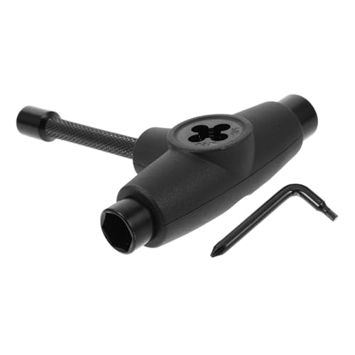 Abaodam 1set Compact Roller Skate Tool Versatile T-Tool for Adjusting Axle Nuts Nuts Lightweight Portable for Skateboards Scooters Material