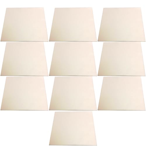 GSC International CP-6-10 Heat Insulating Pads Made from Ceramic Fibers. Size 6 inches Square. Case of 120.