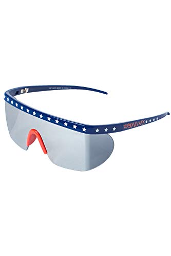 Tipsy Elves Red White and Blue Americana Sport Style Reflective Sunglasses