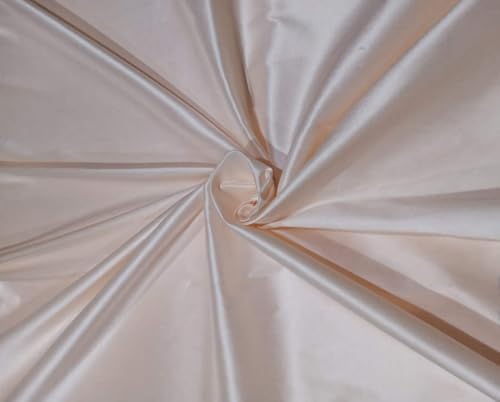 Soie Dupion tissu rose bébé 100% pur | Largeur 54 pouces - Référence DUP335